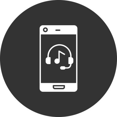 Akıllı telefon. Web simgesi basit illüstrasyon