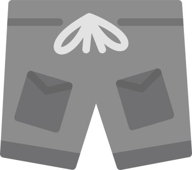 Kısa simge vektör illüstrasyonu