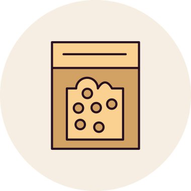 Kokainin vektör illüstrasyonu