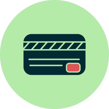 kart simge vektör çizim