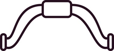 boru vektör illüstrasyon 