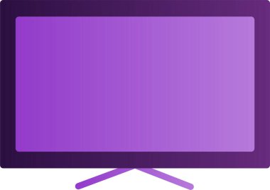 televizyon ikonu. vektör çizim