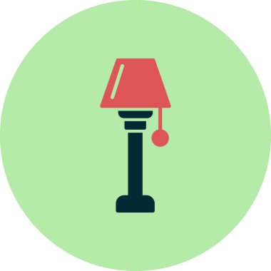 zemin lamba simge vektör çizim