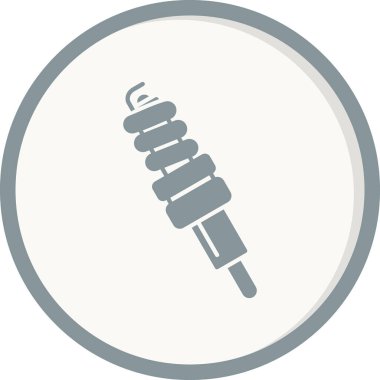 Buji vektör simgesi modern illüstrasyonuName