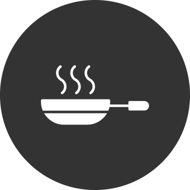 Kızarma. Web simgesi vektör illüstrasyonu