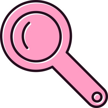 Ara. Web simgesi basit illüstrasyon 