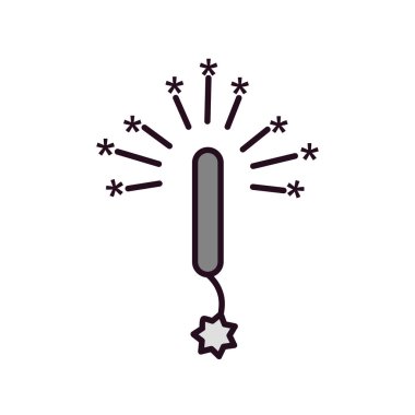 Maytapın vektör illüstrasyonu