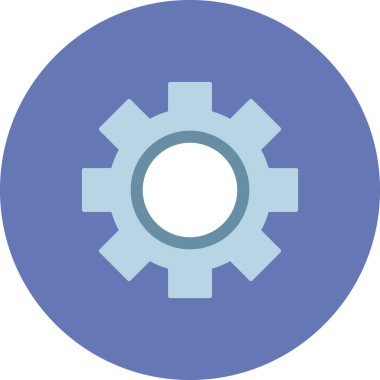 Çarklı. Web simgesi vektör illüstrasyonu ayarlanıyor