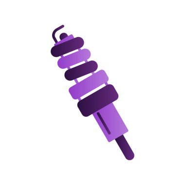 Buji vektör simgesi modern illüstrasyonuName