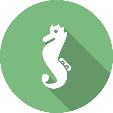 Deniz atı vektör illüstrasyon