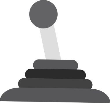 Çubuk arabanın vektör illüstrasyonu