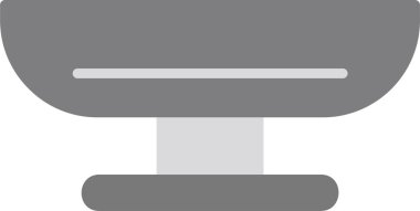 ağırlık ölçeği simgesi, vektör illüstrasyonu