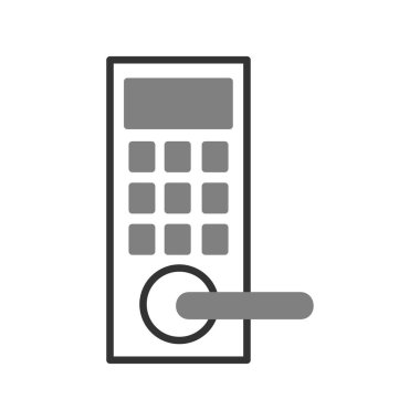 hesap makinesi simgesi vektör illüstrasyonu