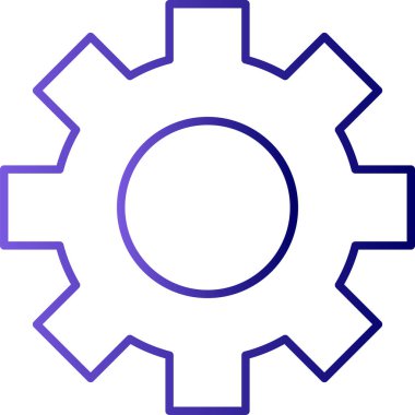 Çarklı. Web simgesi vektör illüstrasyonu ayarlanıyor