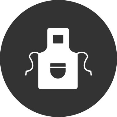 önlük simge vektör çizim