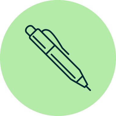 kalem simgesi vektör illüstrasyonu