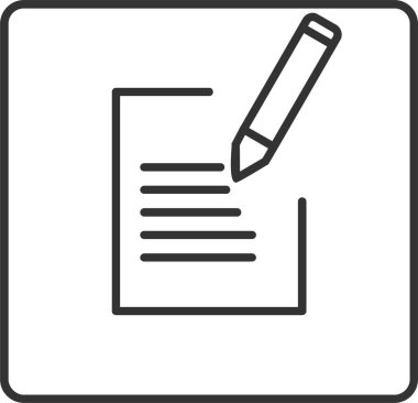 Simge oluşturulmasının vektör illüstrasyonu