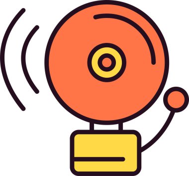 Alarmın vektör çizimi 