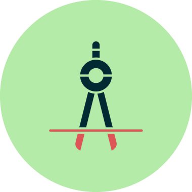 bölücü simgesi vektör çizimi