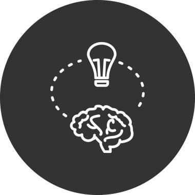 Beyin fırtınası vektör çizim 