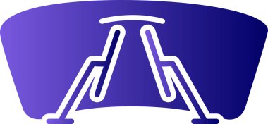 Windscreen 'in vektör çizimi 