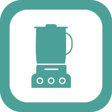 Karıştırıcı simgesi, vektör illüstrasyonu