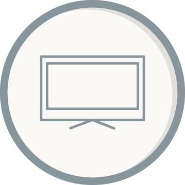 televizyon ikonu. vektör çizim