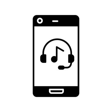 Akıllı telefon. Web simgesi basit illüstrasyon