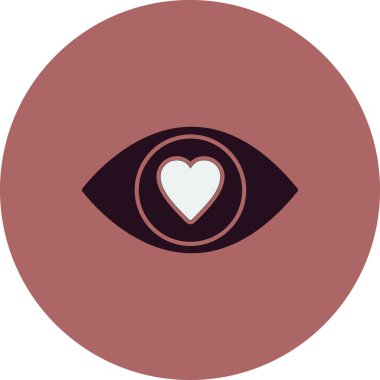 Manzara. Web simgesi basit illüstrasyon