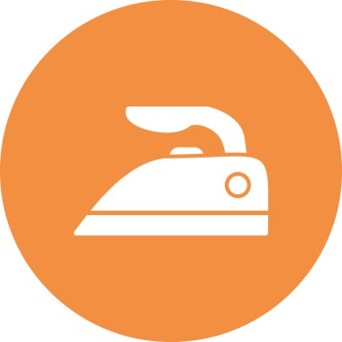 Demir ikon vektör illüstrasyonu