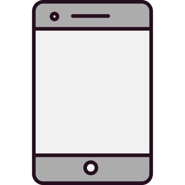 akıllı telefon simgesi, vektör illüstrasyon tasarımı