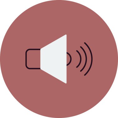 Sesin vektör illüstrasyonu 