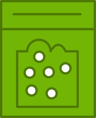 Kokainin vektör illüstrasyonu