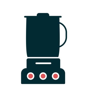 Karıştırıcı simgesi, vektör illüstrasyonu