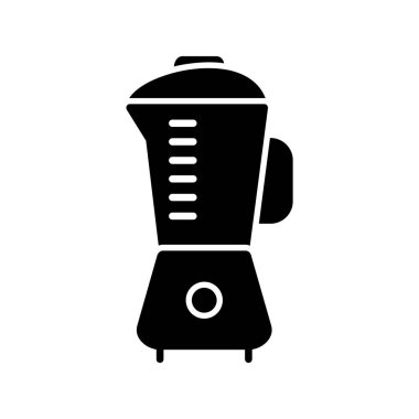 Karıştırıcı simgesi, vektör illüstrasyonu