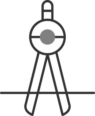 bölücü simgesi vektör çizimi