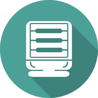 Isıtıcının vektör çizimi