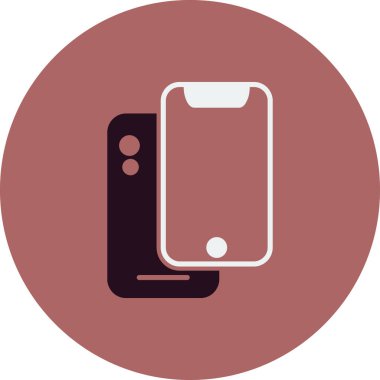 akıllı telefon simgesi, vektör illüstrasyon tasarımı