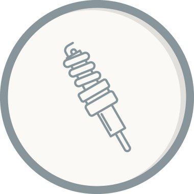 Buji vektör simgesi modern illüstrasyonuName