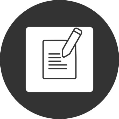 Simge oluşturulmasının vektör illüstrasyonu