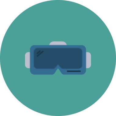 Gözlükler. Web simgesi basit illüstrasyon