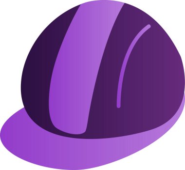 Miğfer. Web simgesi vektör illüstrasyonu 