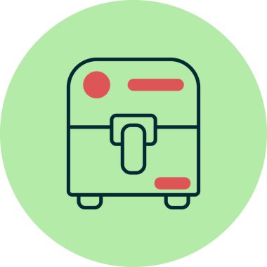 Resim, Air Fryer simge vektörü