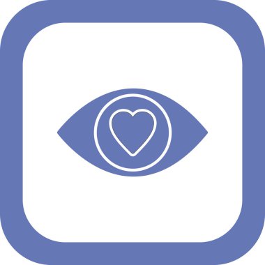 Manzara. Web simgesi basit illüstrasyon