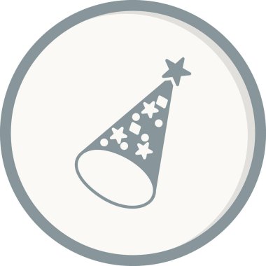 vektör çizim parti şapkası