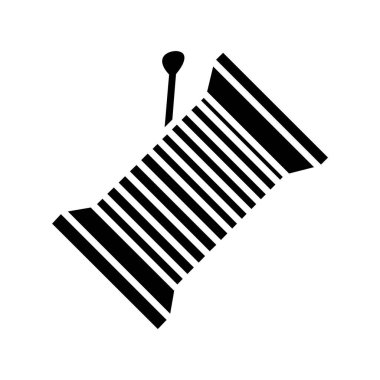 İplik makarası vektör illüstrasyonu