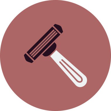 Razor web simgesi basit tasarım