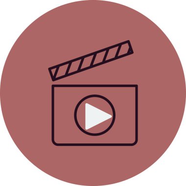 Video filmi. Basit tasarım 