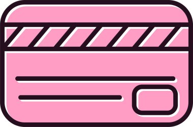 kart simge vektör çizim