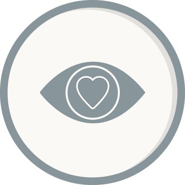 Manzara. Web simgesi basit illüstrasyon